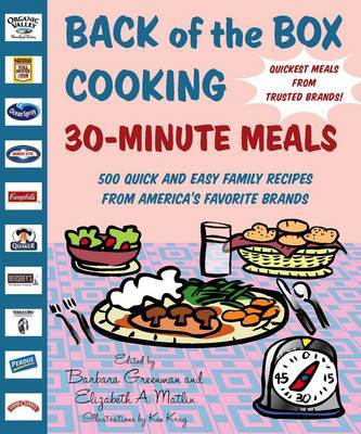 Back Of The Box Cooking: 30 Minute Meals image