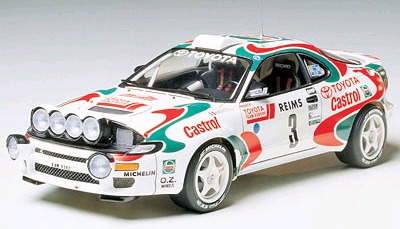Tamiya Celica GT-4 '93 Monte Carlo Rally 1:24 Kitset Model image