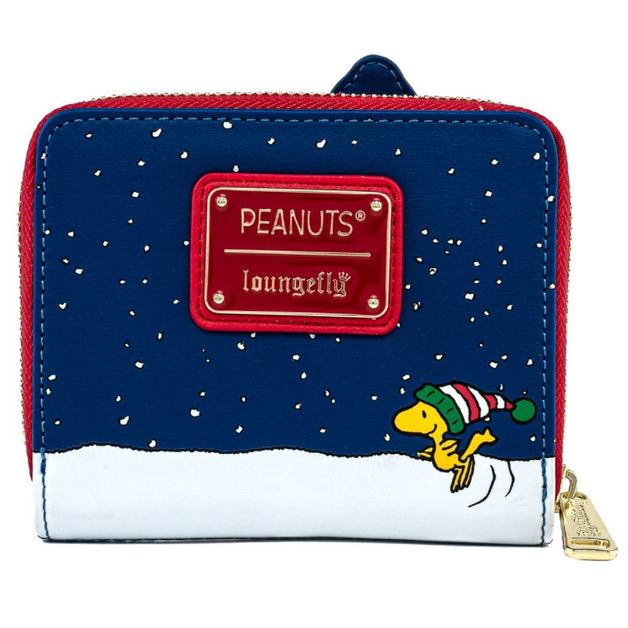 Peanuts Holiday Snoopy House Zip Around Wallet Women's at Mighty