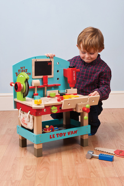 Le Toy Van: Wooden Tool Bench Play Set image