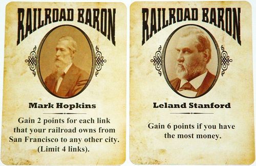 Railways of the World Western US - Board Game