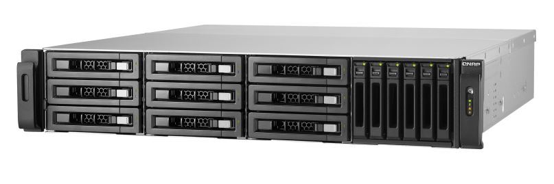 QNAP TVS-1582TU-i7-32G NAS,9+6 BAY(NO DISK),32GB,I7-7700,T-BOLT3,GbE(4),10GbE(2),2U,2YR