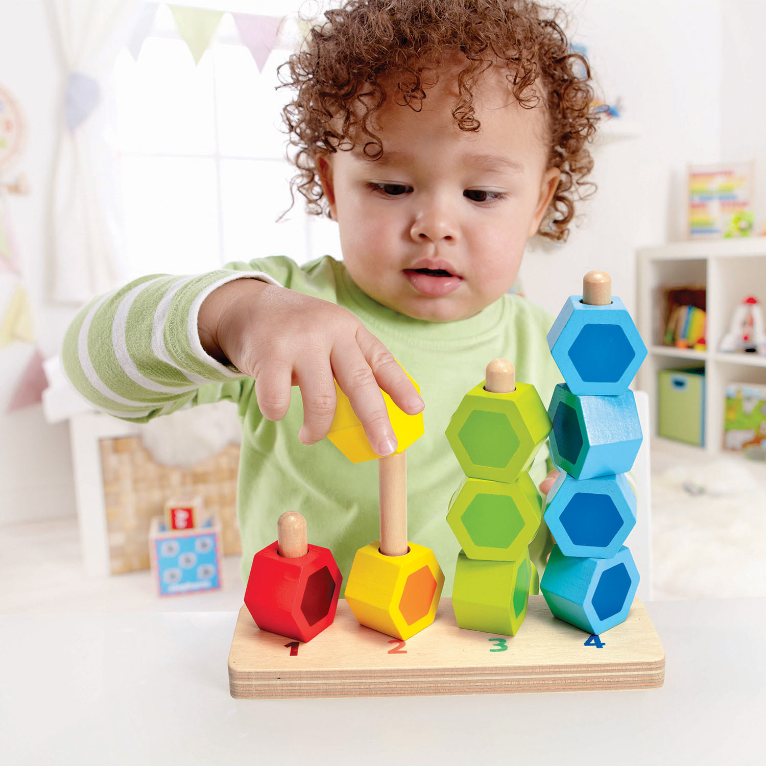 Buy Counting Stacker Wooden Block Set at Mighty Ape Australia
