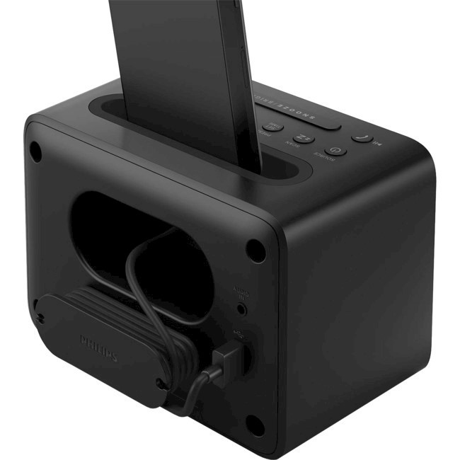 Philips Bluetooth Clock Radio with USB Charge at Mighty Ape NZ