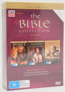 The Bible - Collection: Vol. 2 - Moses / Samson And Delilah / David (3 Disc Box Set) on DVD image
