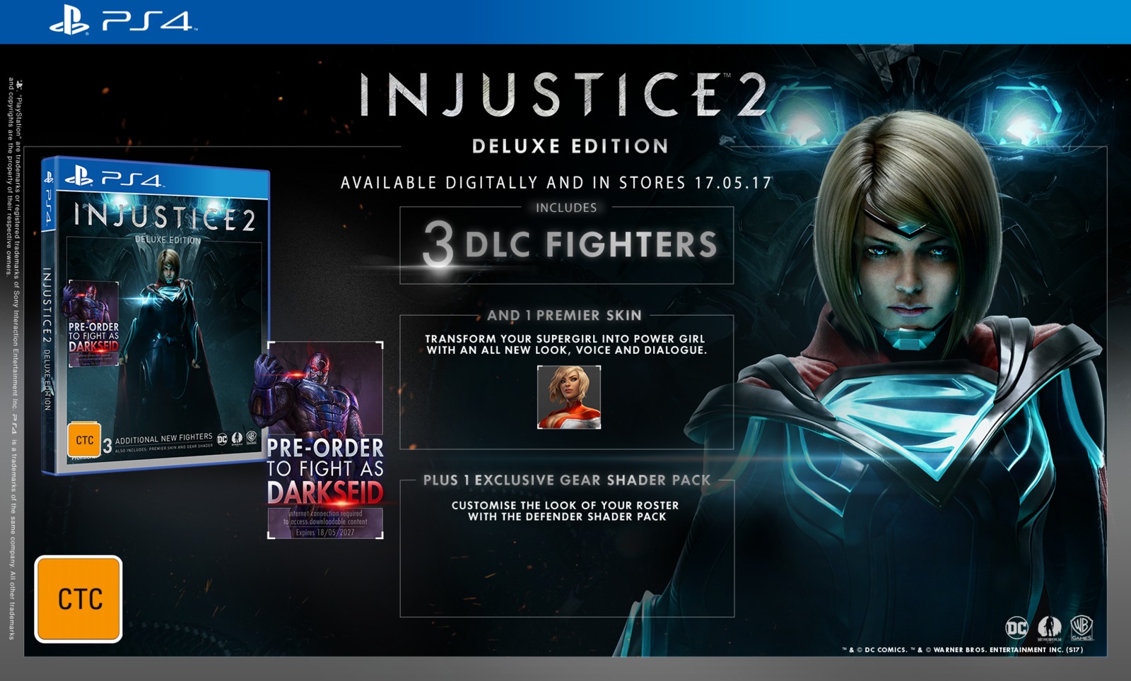 Injustice 2 Deluxe Edition for PS4 image