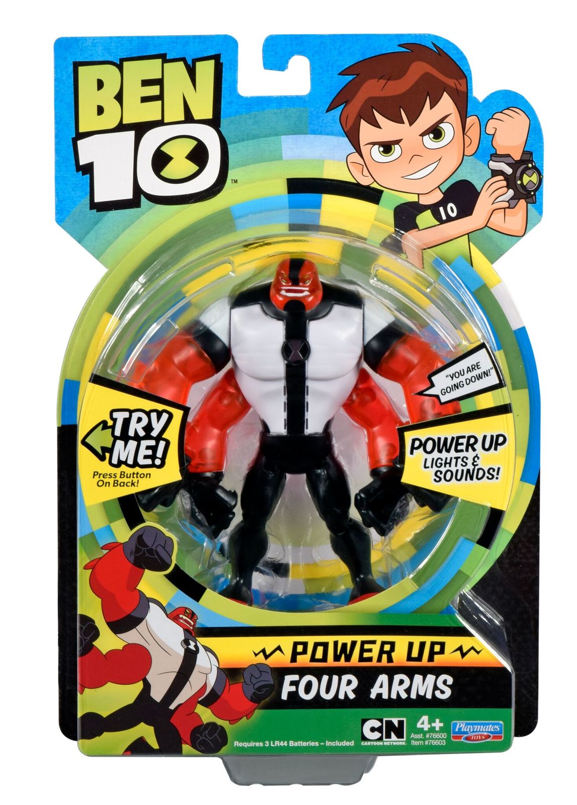 Ben 10: Power Up Deluxe Figures - Four Arms image