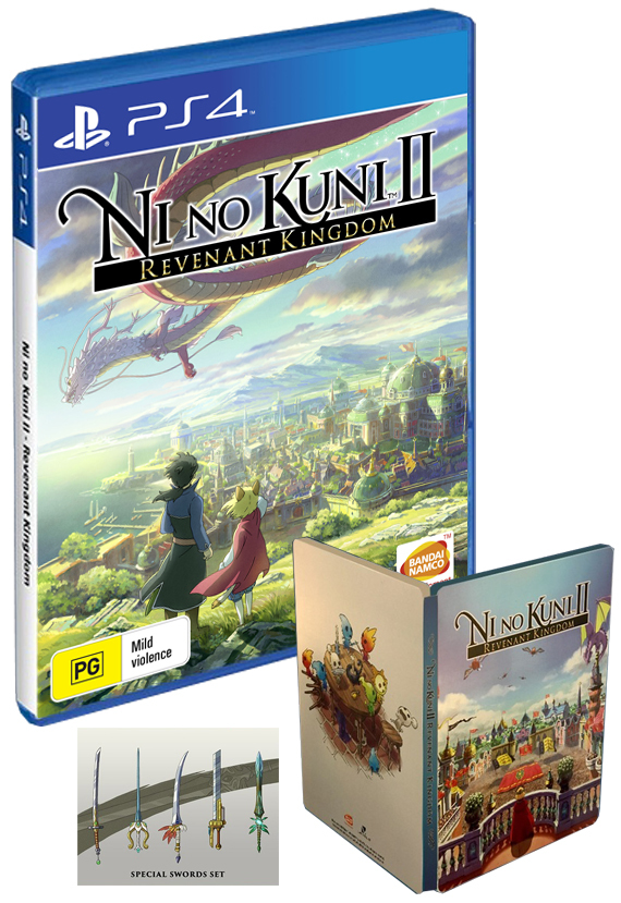 Ni no Kuni II: Revenant Kingdom Steelbook Edition for PS4 image