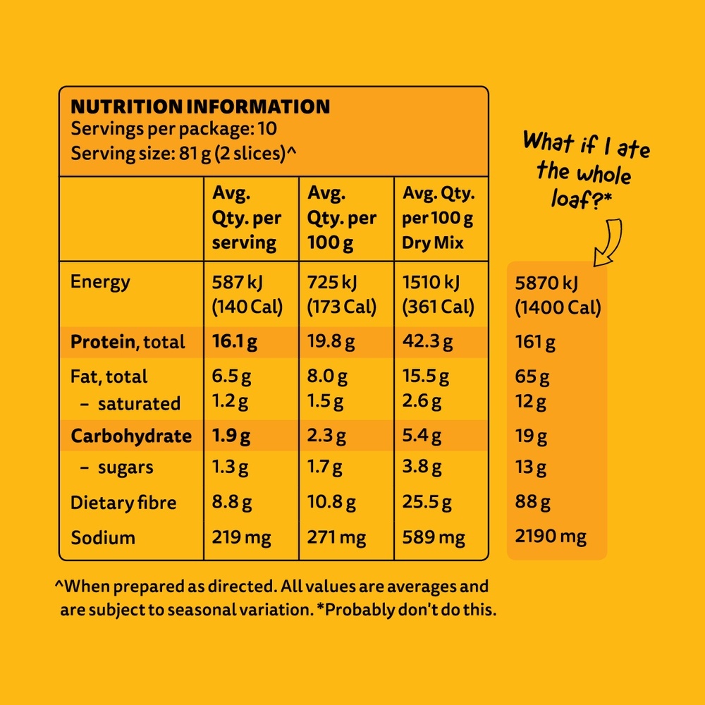 PBCo. Protein 6 Seed Bread Mix (350g) image