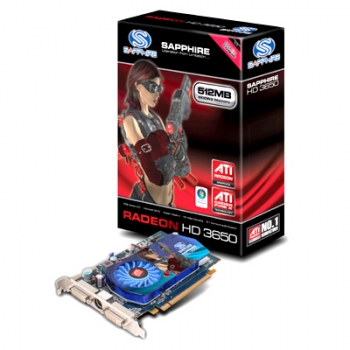 Sapphire Radeon HD3650 512MB AGP - VGA / DVI / TV-Out image