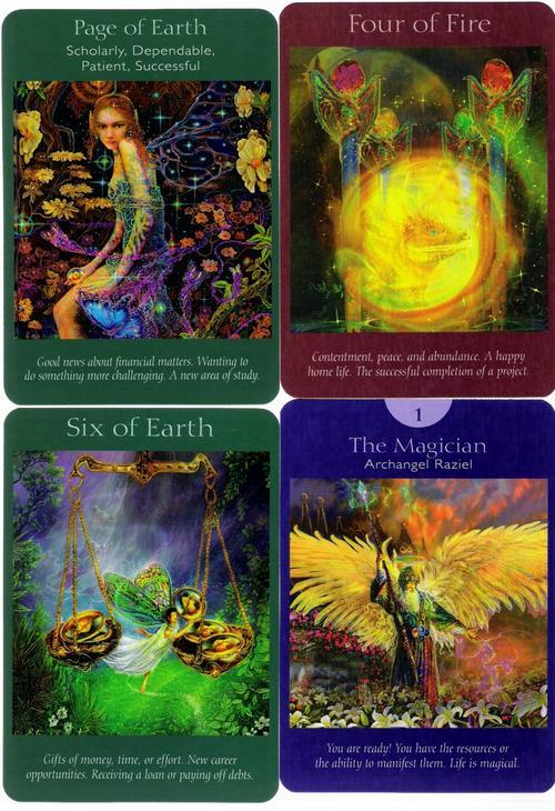 Angel Tarot Cards (Deck & Guidebook) by Doreen Virtue image