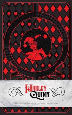 Harley Quinn Hardcover Ruled Journal by Matthew K Manning image