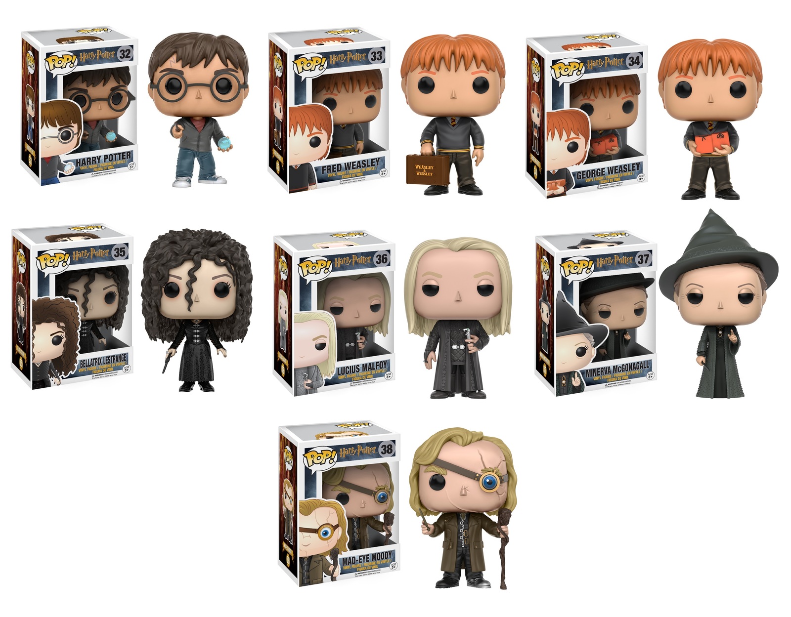 fred and george pop vinyl