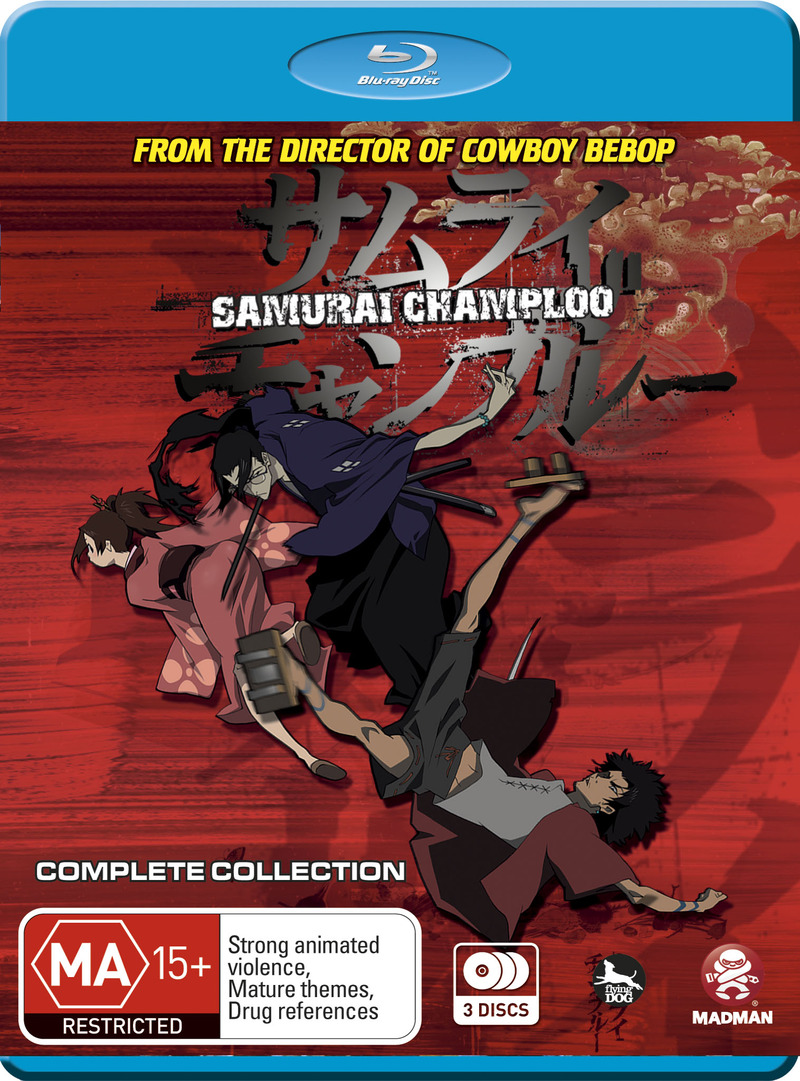 Samurai Champloo - Complete Collection (3 Disc Set) on Blu-ray