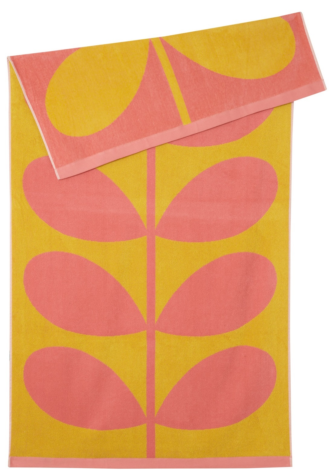 Orla Kiely Luxury Beach Towel - Sunlight Stem