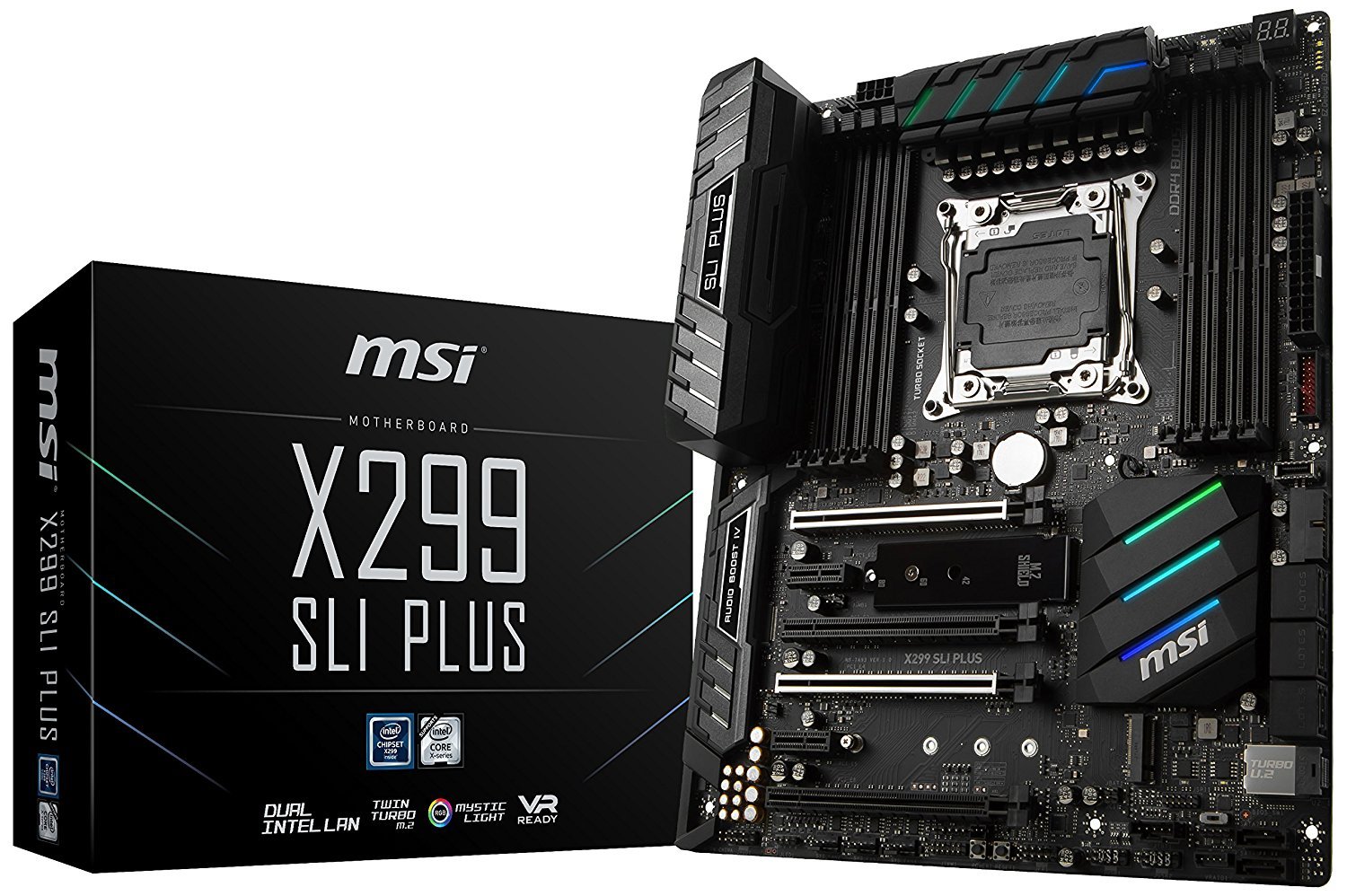 MSI X299 SLI Plus Motherboard image