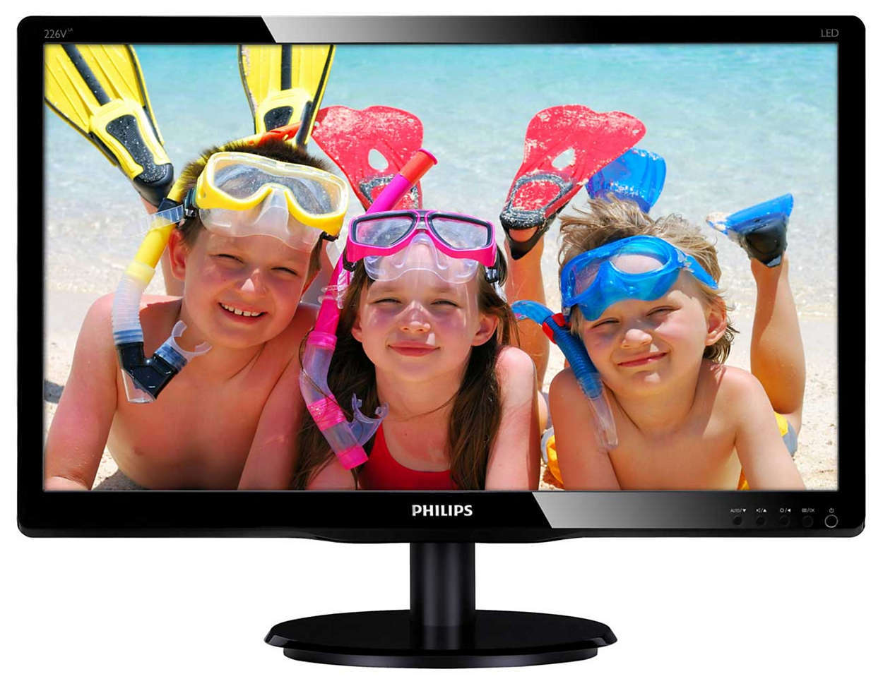 21.5" Philips V Line - 5ms LED-Backlight LCD Monitor image