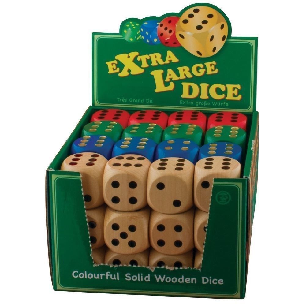 Tobar: Extra-Large Dice - (Assorted Colours)