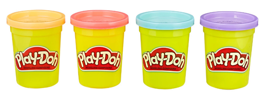 Play Doh: Sweet Colours - 4 Pack image