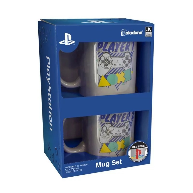 Playstation Player One And Player Two Mug Set