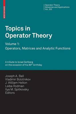 Topics in Operator Theory image