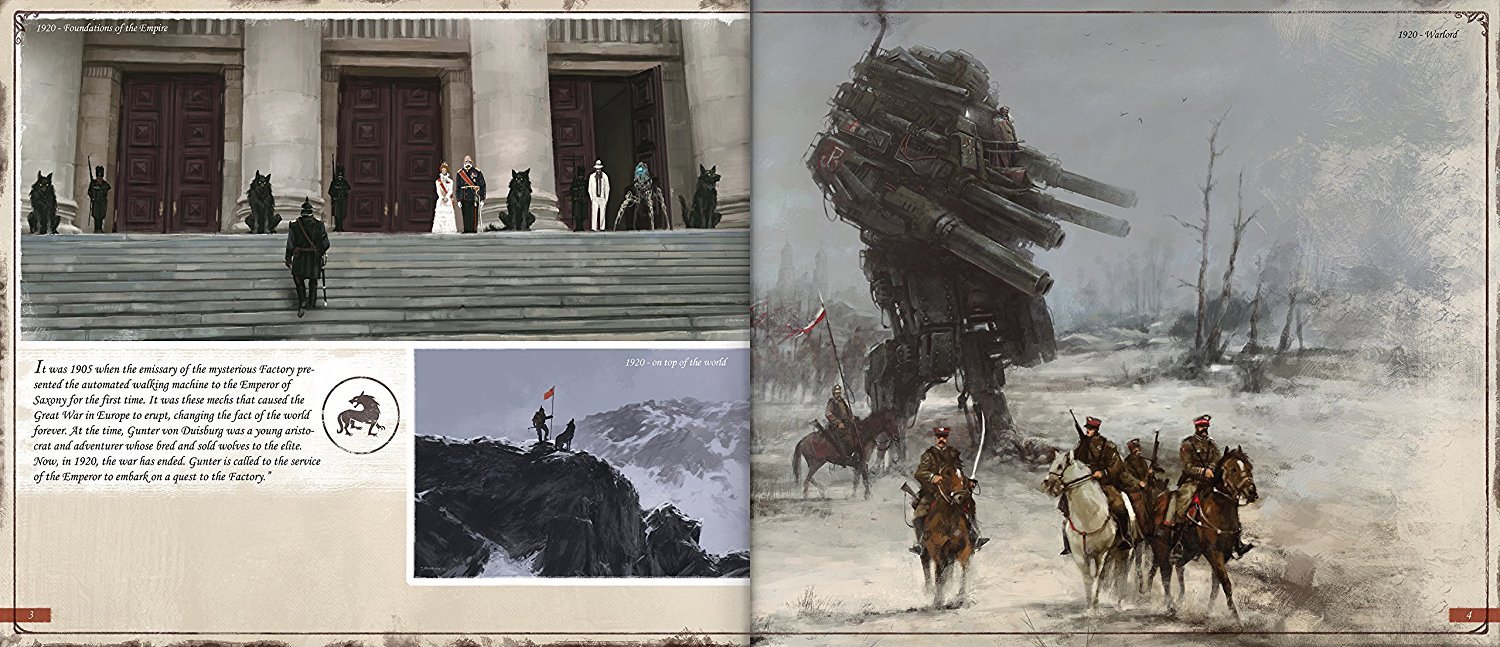 The World of Scythe Art Book on Hardback