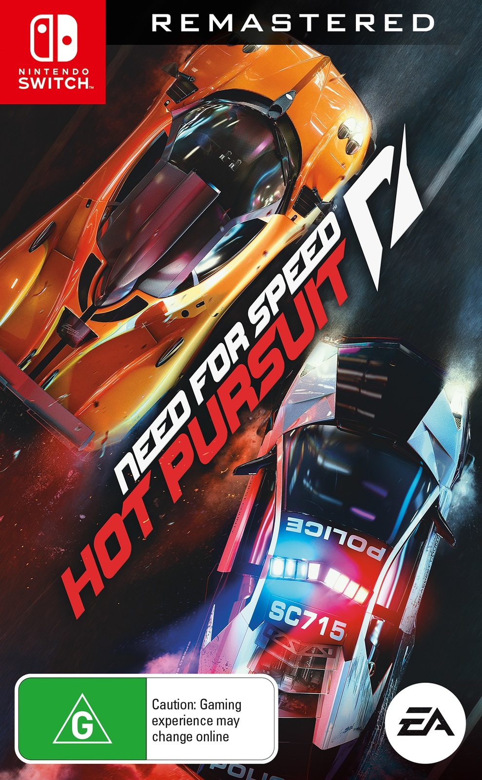 Need for Speed Hot Pursuit Remastered on Switch