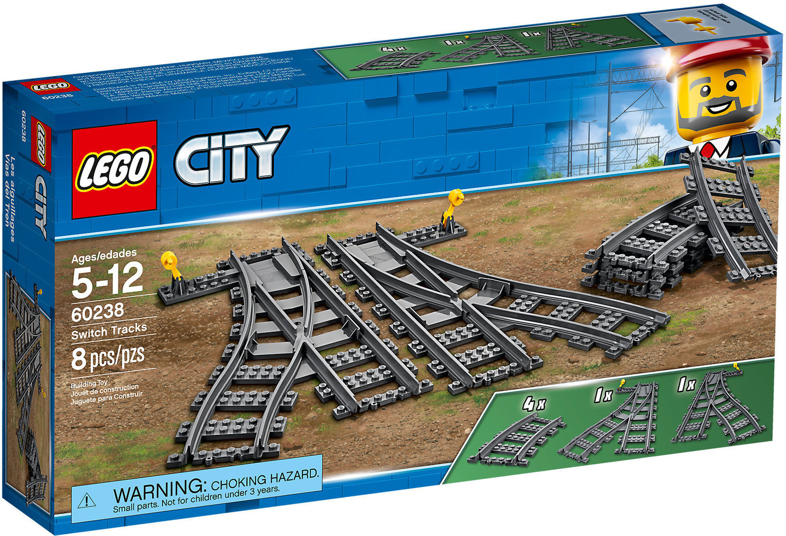 LEGO City: Switching Tracks Set (60238) image