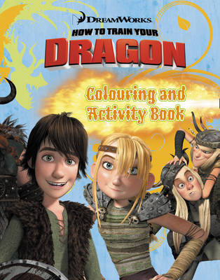 "How to Train Your Dragon" - Colouring and Activity Book on Paperback