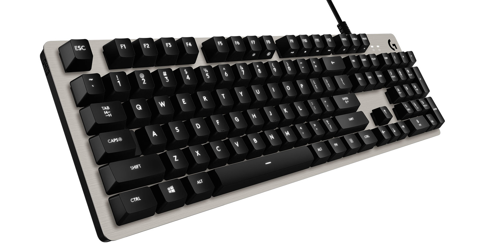 Logitech G413 Mechanical Backlit Gaming Keyboard - Silver for PC Games image