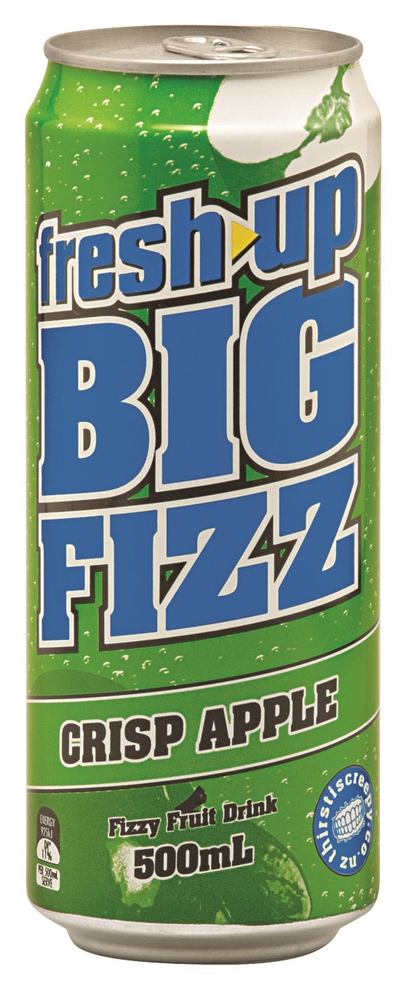 Fresh Up Big Fizz Crisp Apple 500ml (12 Pack) image