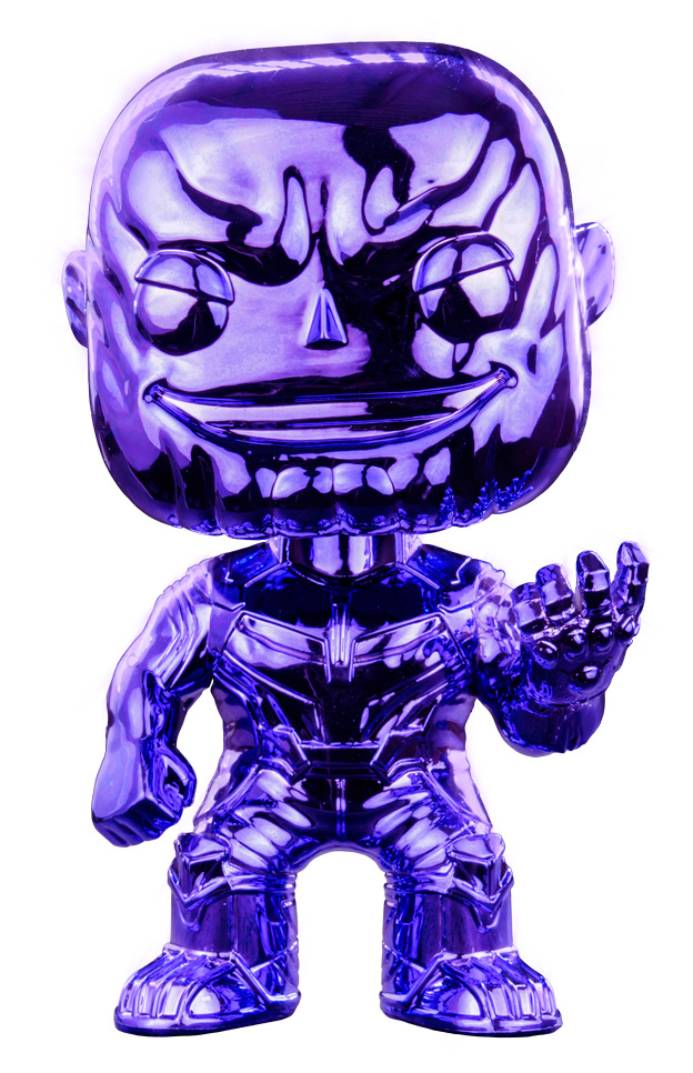 Avengers: Infinity War - Thanos (Dark Purple Chrome) Pop! Vinyl Figure image
