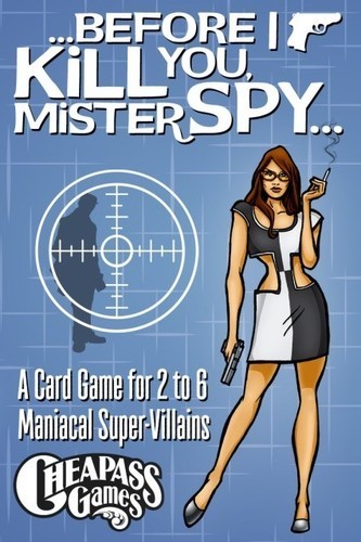 Before I Kill You Mister Spy - Card game image