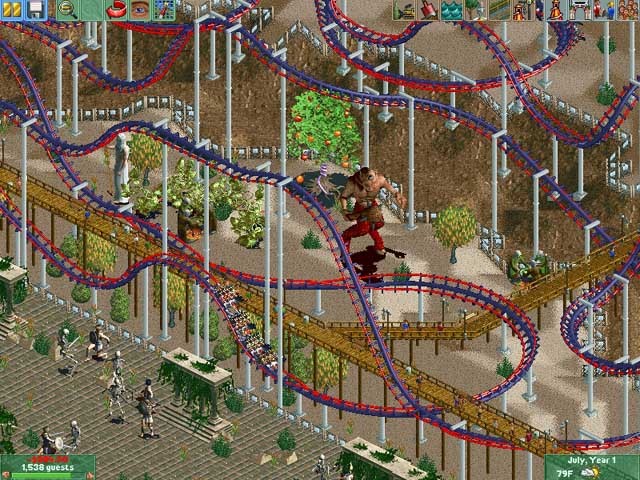 Rollercoaster Tycoon 2 Thrill Pack for PC Games image