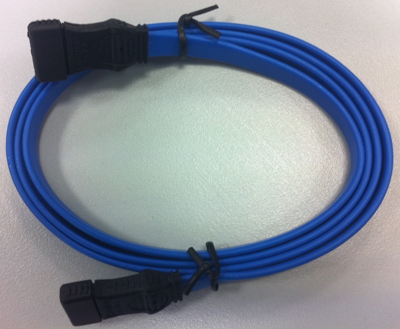 8Ware 50cm 26AWG Serial ATA III Cable (Blue) | at Mighty Ape NZ