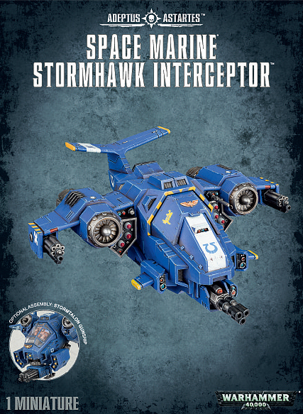 Warhammer 40,000 Space Marine Stormhawk Interceptor image