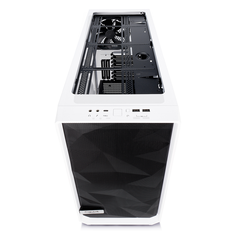 Fractal Design: Meshify S2 - White - Clear Tempered Glass image