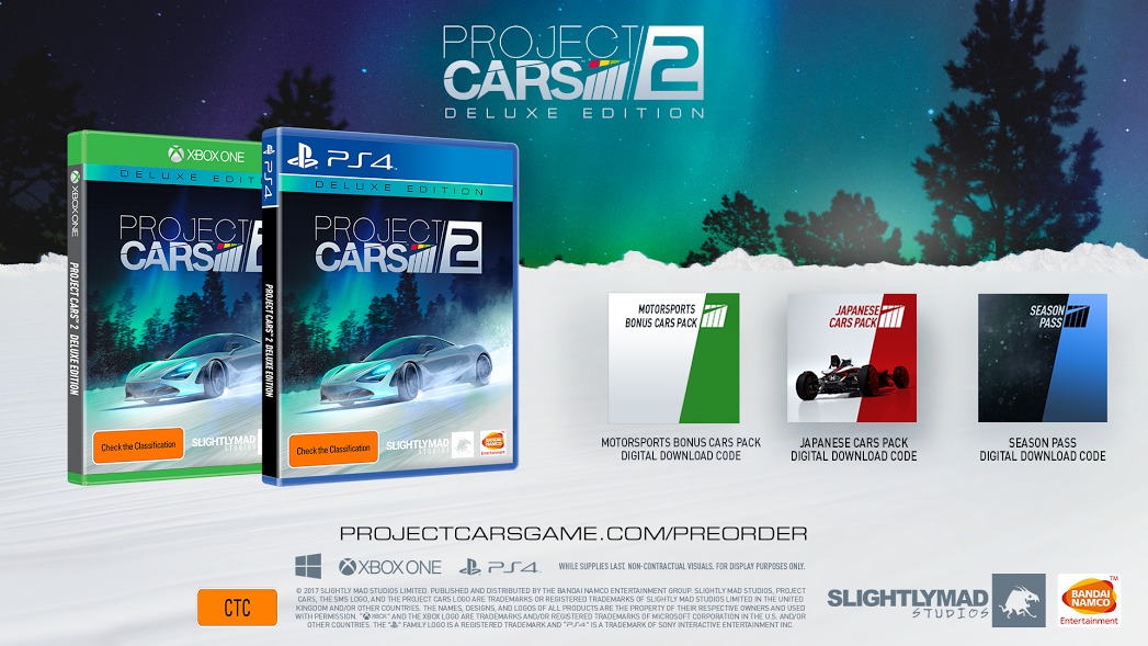 Project Cars 2 Deluxe Edition on Xbox One