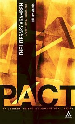 The Literary Agamben by William Watkin image