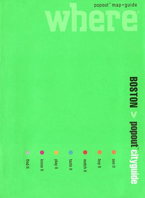 Where Boston Popout Cityguide on Hardback