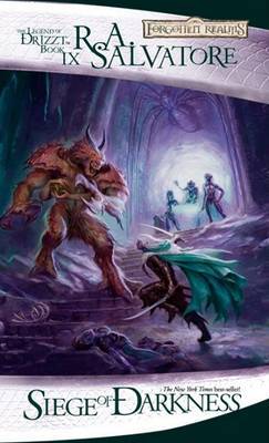 Forgotten Realms : Siege of Darkness (Legend of Drizzt #9) by R.A. Salvatore image