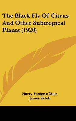 The Black Fly of Citrus and Other Subtropical Plants (1920) by Harry Frederic Dietz image
