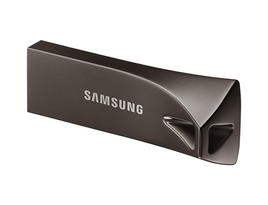 Samsung 128GB Bar Plus USB 3.1 Flash Drive - 128 GB - USB 3.1 - Titan Grey image