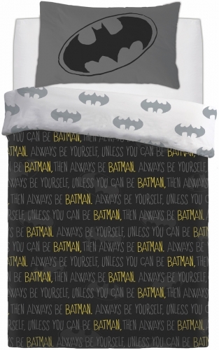 DC Comics: Reversible Duvet Cover Bedding Set - Batman Forever (Single)