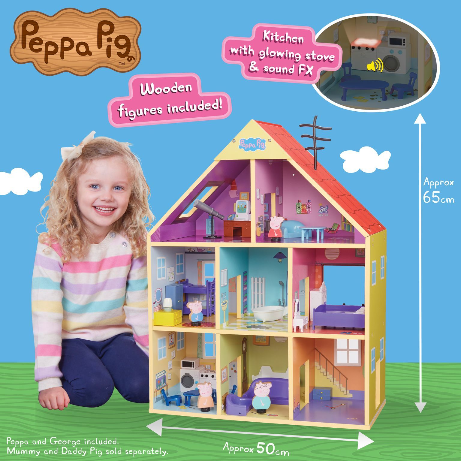 Peppa Pig: Wooden Playset image
