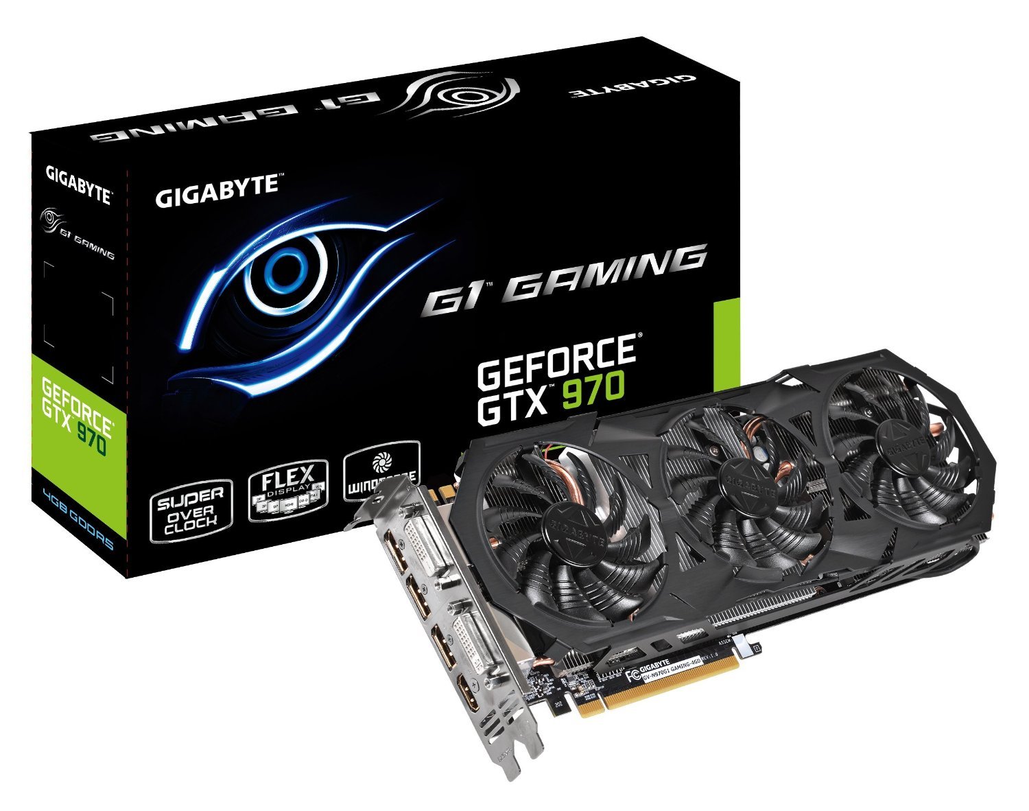 Gigabyte GeForce GTX 970 G1 Graphics Card at Mighty Ape NZ