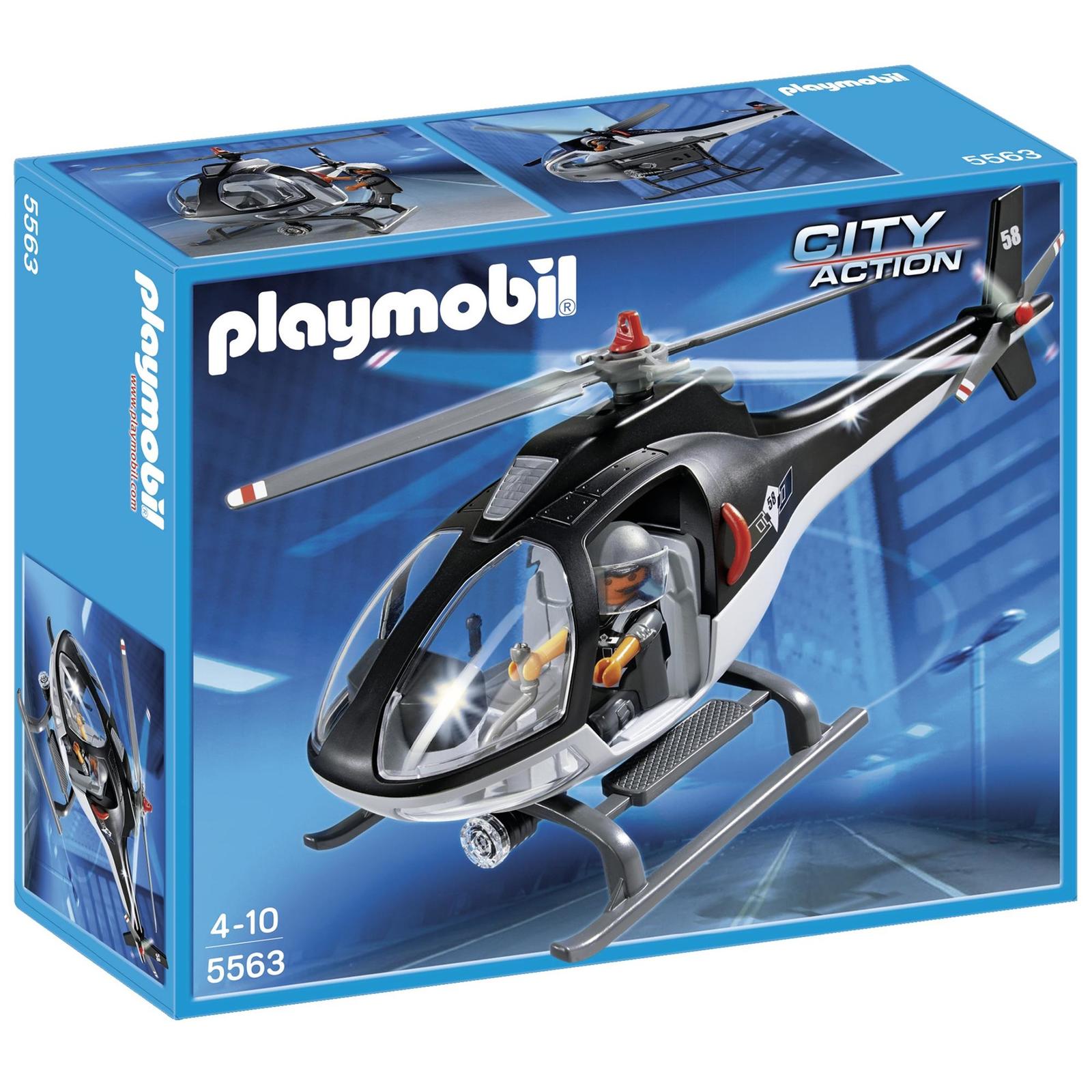 Buy Playmobil Tactical Unit Helicopter (5563) at Mighty Ape NZ