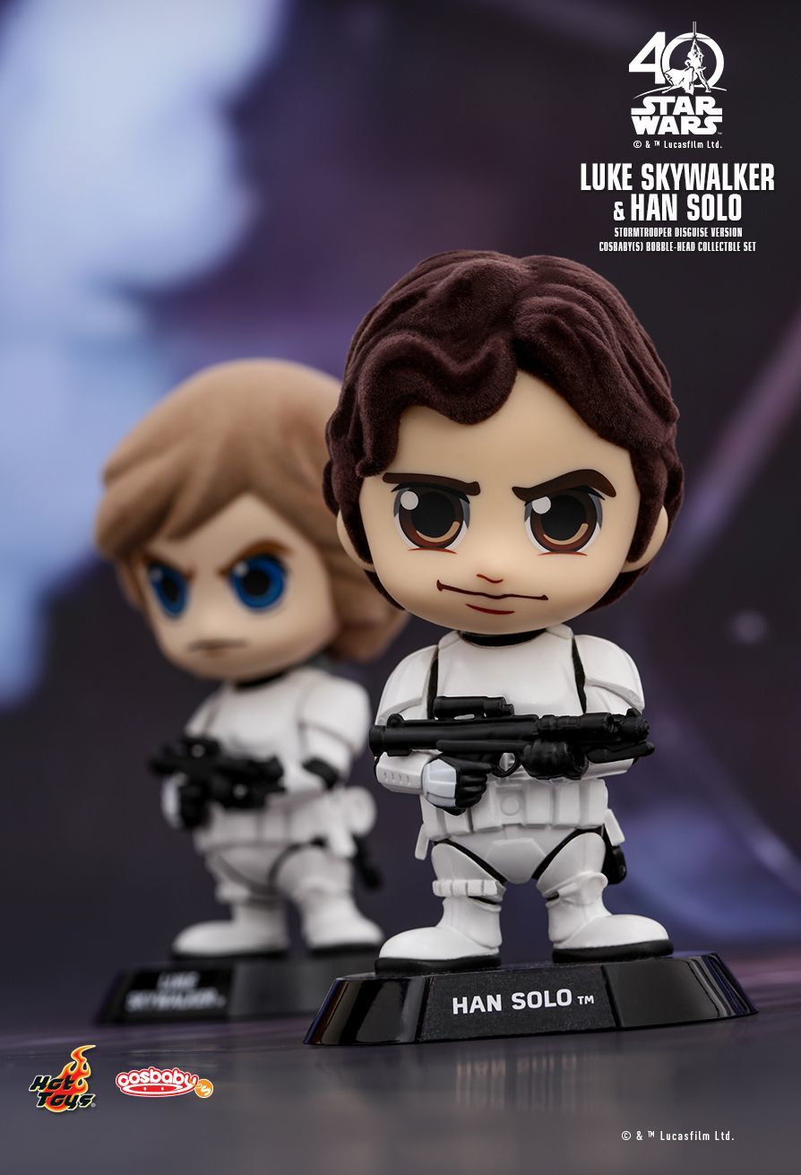 Star Wars - Luke & Han (Stormtrooper Disguise) - Cosbaby Set image