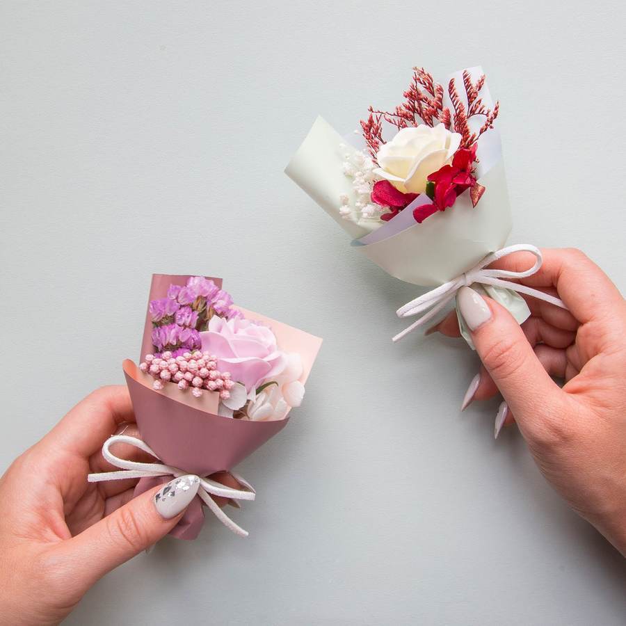 Short Story: Floral Bouquet Box - Light Purple image