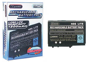 Rechargeable Battery Pack DS Lite (1200mAH) for Nintendo DS image